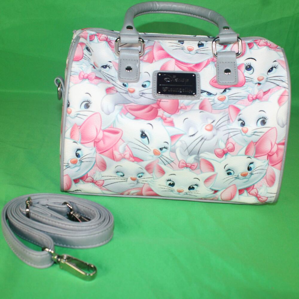 Loungefly Marie Aristocats Barrel Bag Pre‑Funko 2017 AOP NWOT Rare